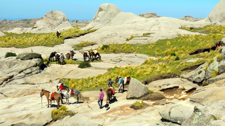 Cabalgatas en las Sierras Grandes de C�rdoba