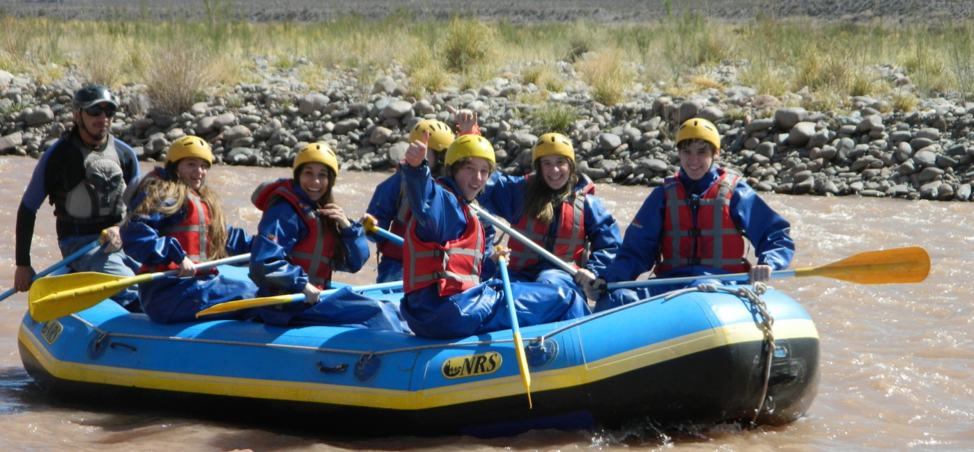 Rafting por el R�o Mendoza