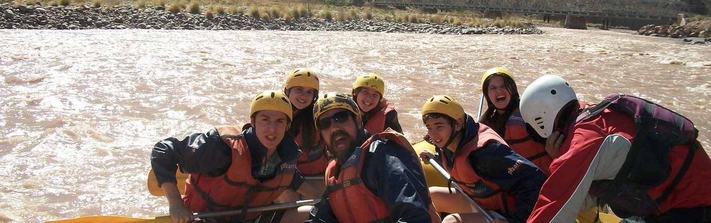 Rafting en el R�o Mendoza, Argentina